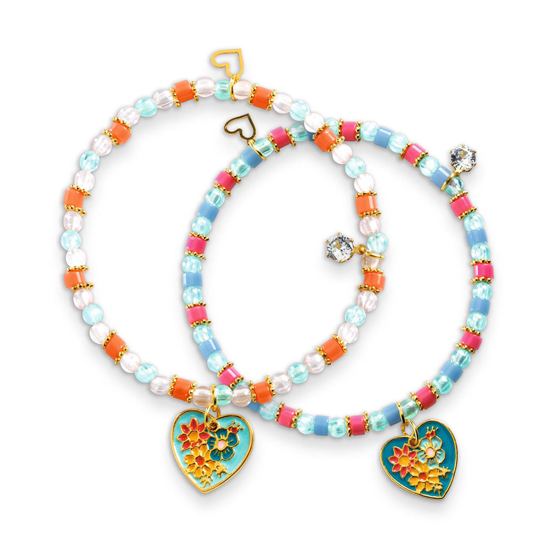djeco armbandjes maken me & you - heart threading | DJ00010 | 1