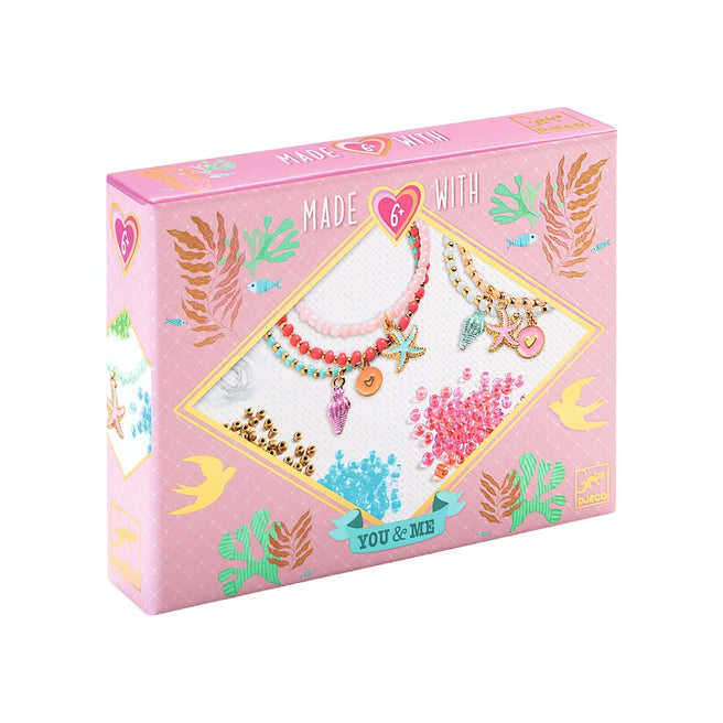 djeco création de bracelets me & you - sea multi-wrap