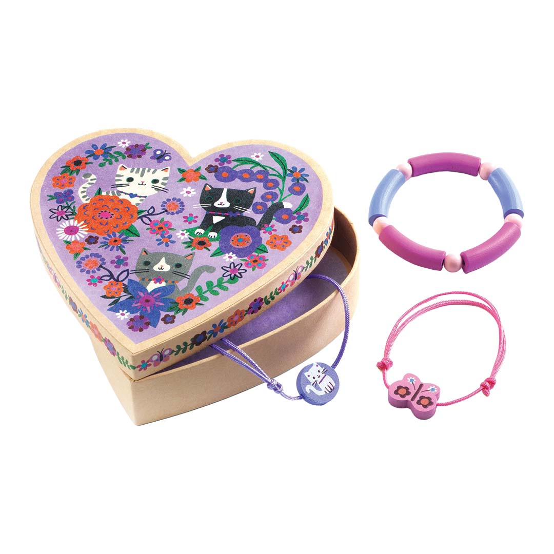 djeco armbandjes met opbergdoosje - tara | DJ05566 | 0