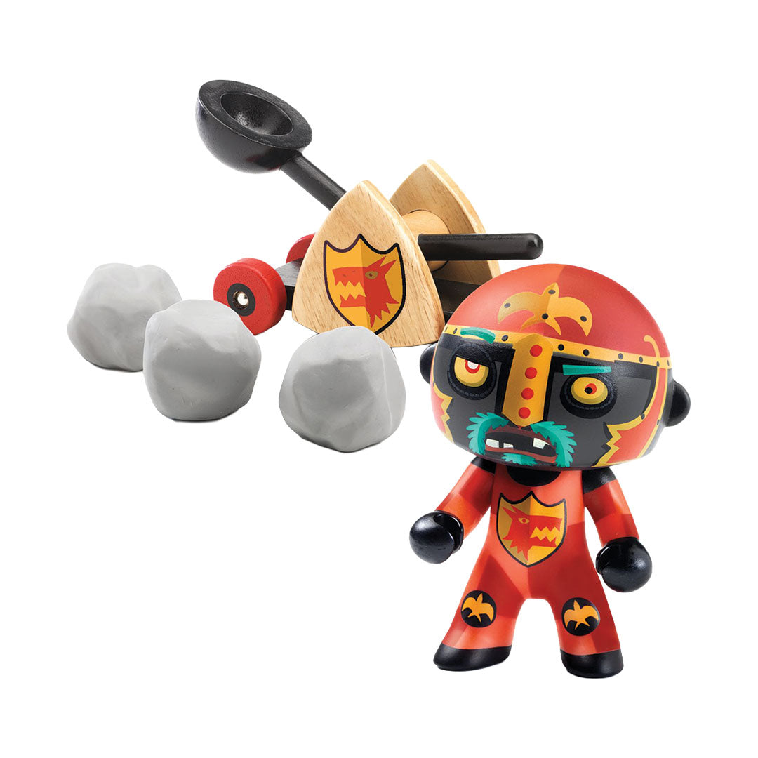djeco arty toys - baldy & big paf