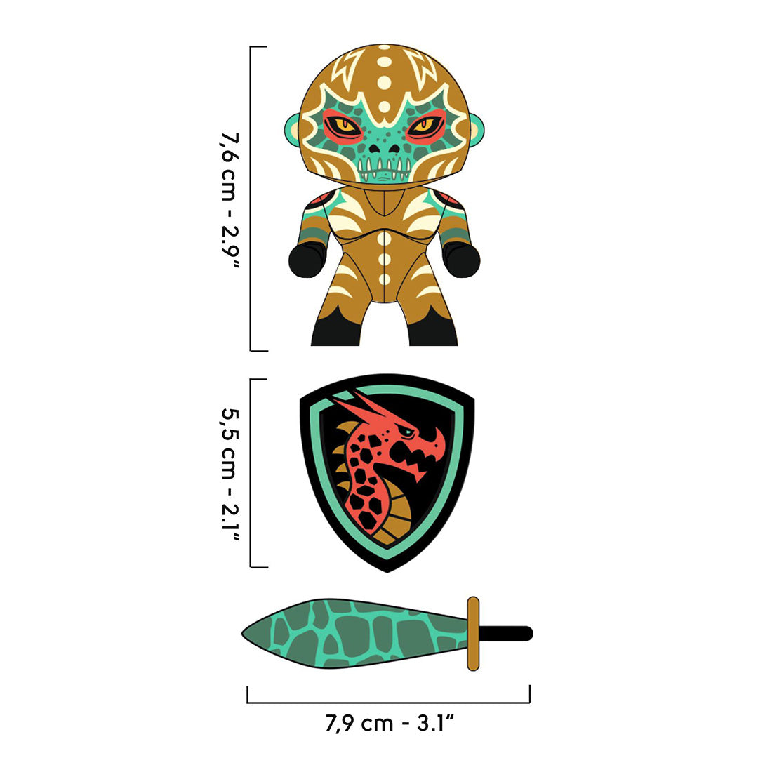 djeco arty toys - draco knight