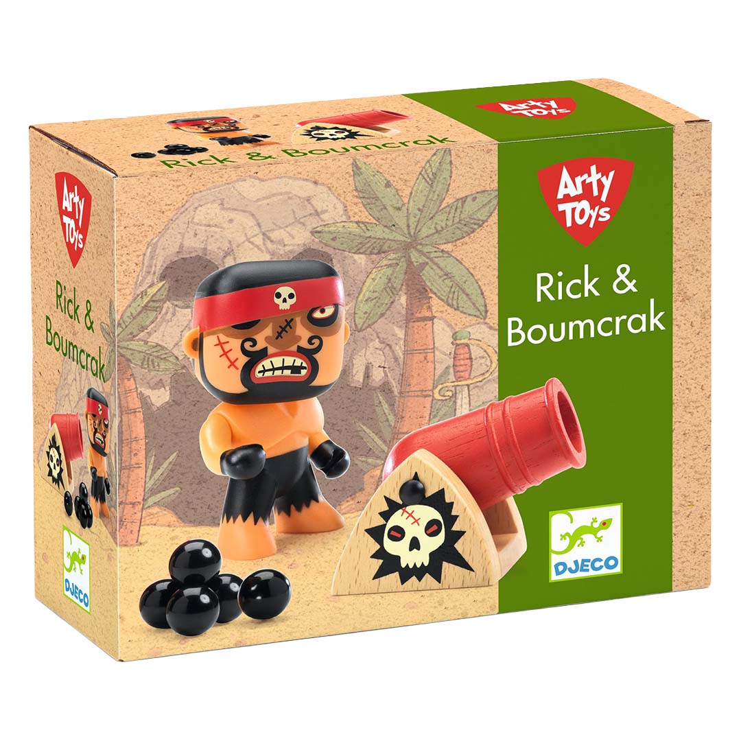 djeco arty toys - ric & boumcrak