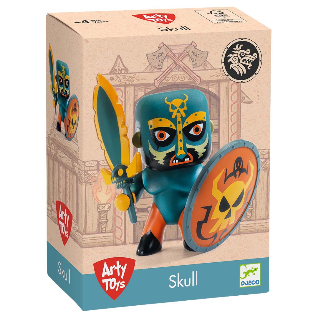 djeco arty toys - skull knight | DJ06912 | 1