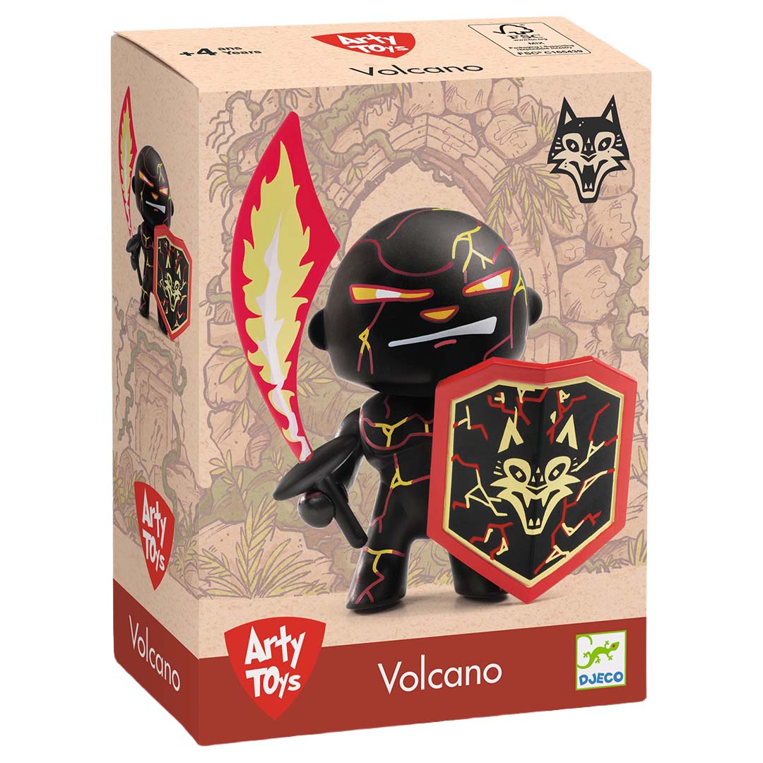 djeco arty toys - volcano