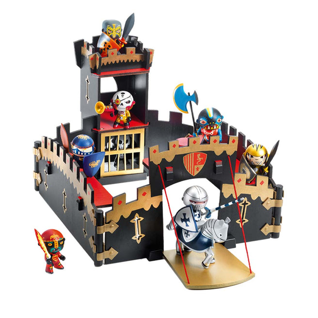 djeco arty toys - ze black castle | DJ06749 | 0