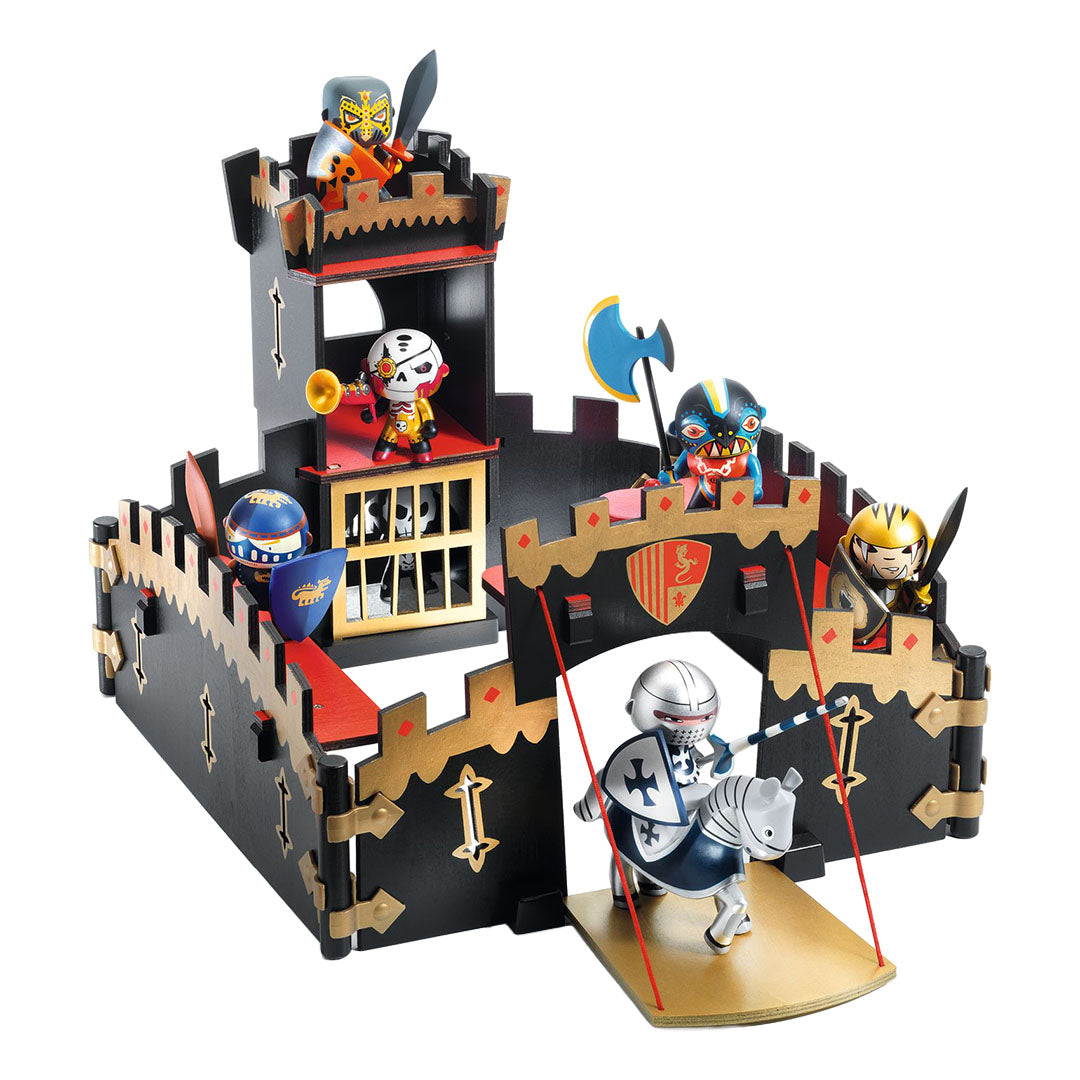 djeco arty toys - ze black castle | DJ06749 | 2