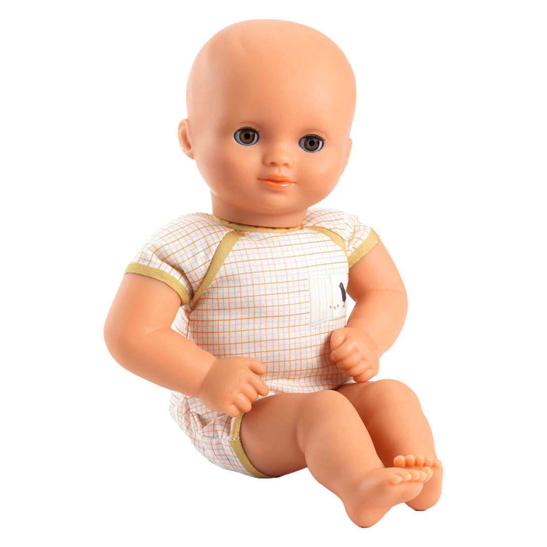 djeco babypop pomea - neige - 32 cm | DJ07878 | 2