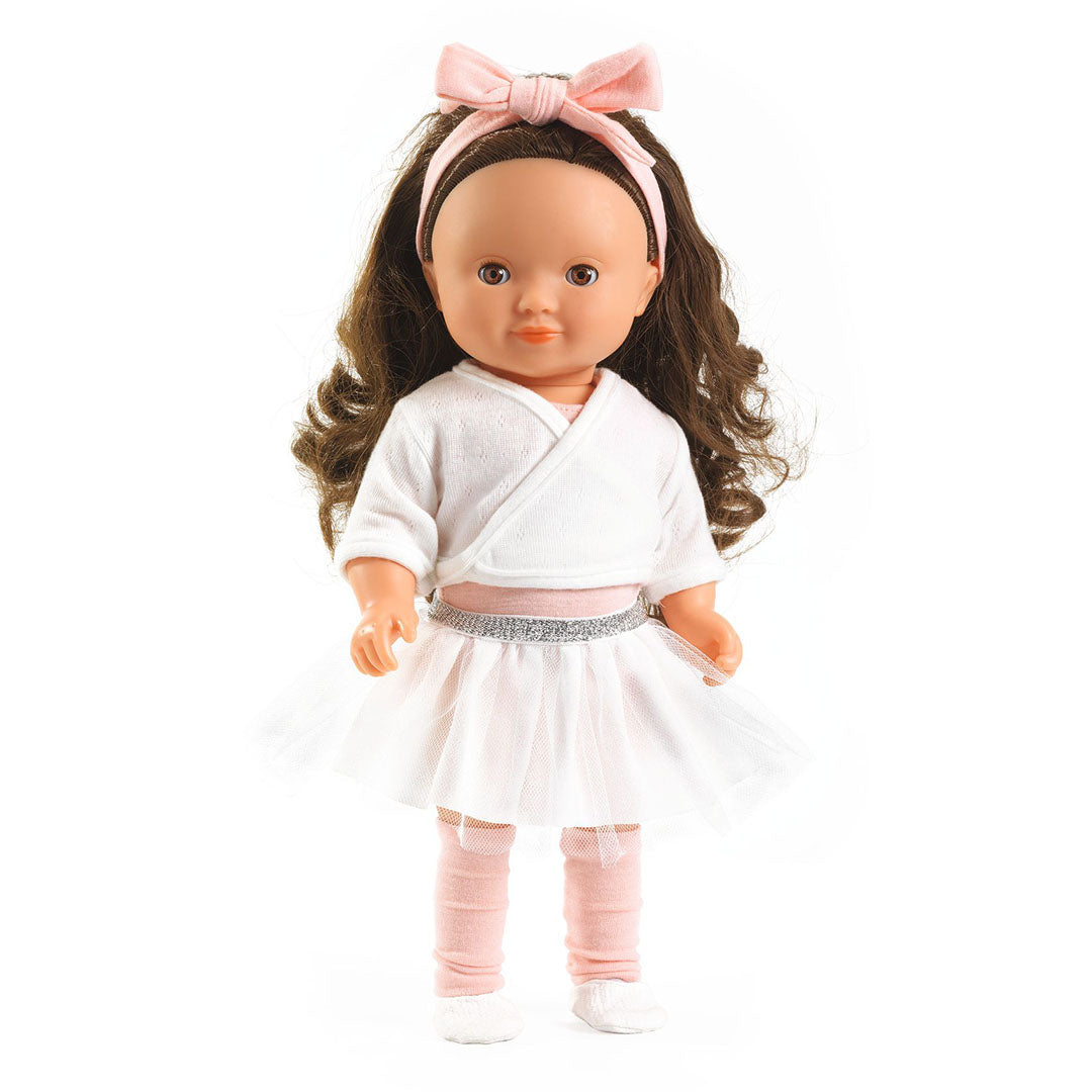 djeco poupée bébé pomea - roxane - 32 cm