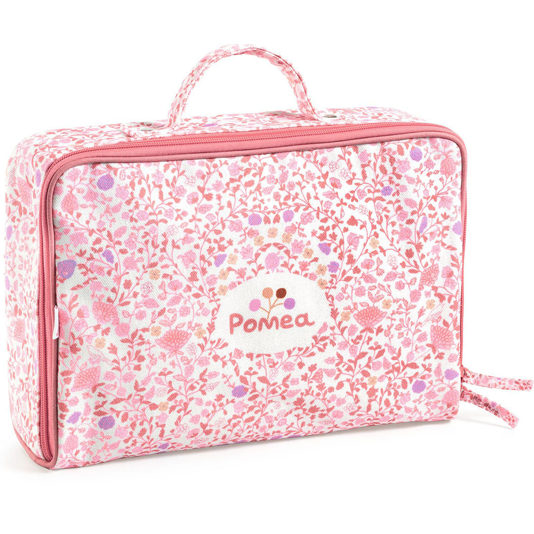 djeco babypop pomea kofferset - lily - 32 cm | DJ07859 | 2