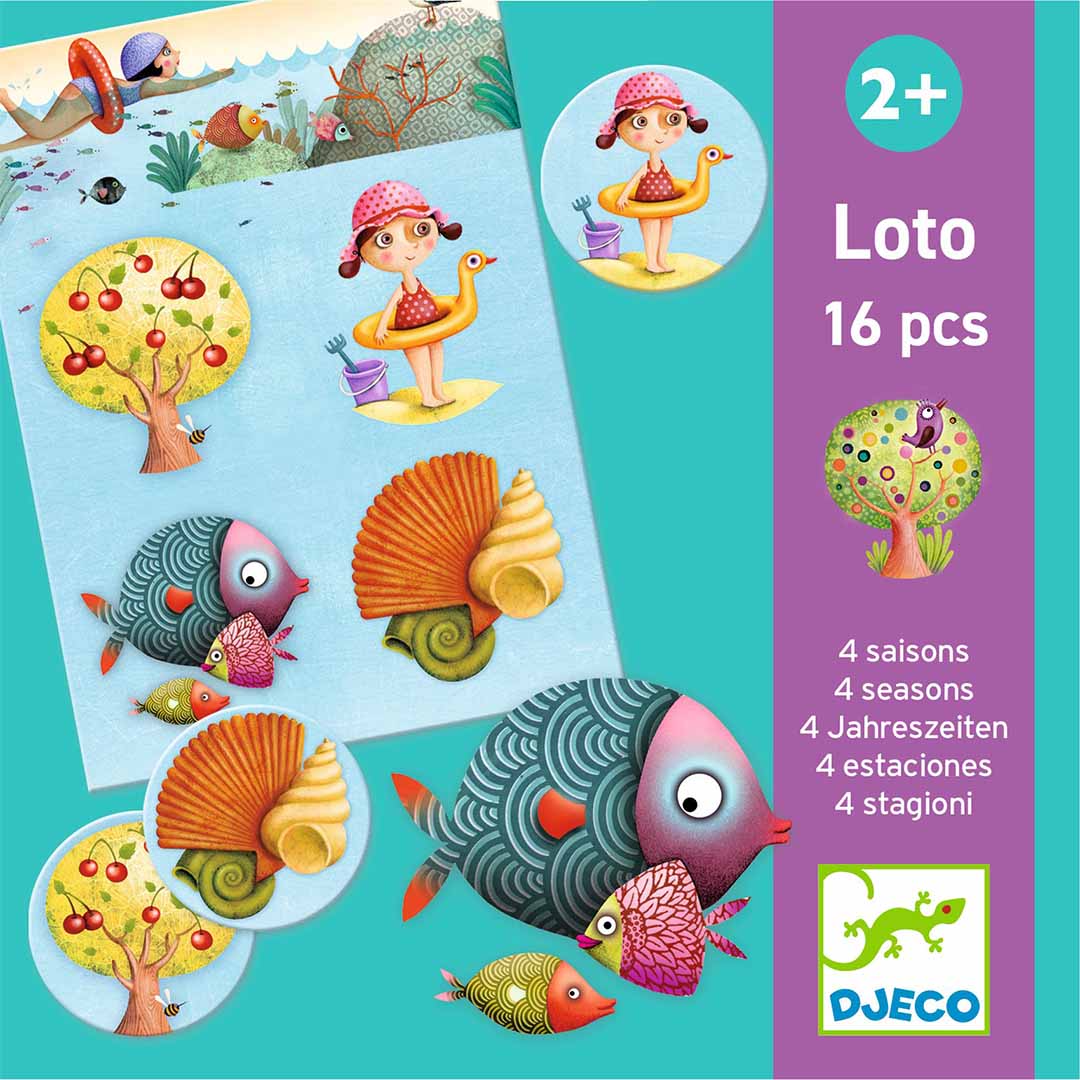 djeco bingo de vier seizoenen | DJ08123 | 3