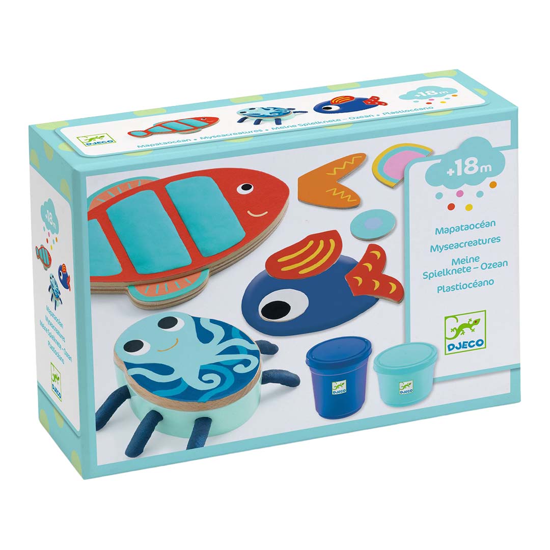 djeco boetseerklei met zeedieren - myseacreatures | DJ09036 | 0