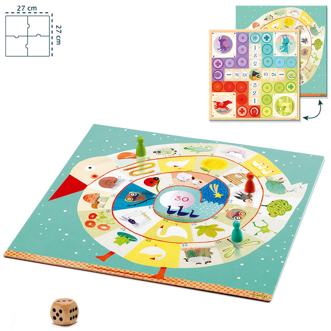 djeco jeux de société ludo & co junior