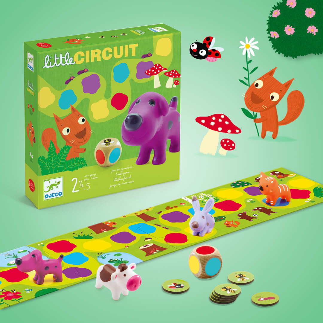 djeco jeu de société little circuit