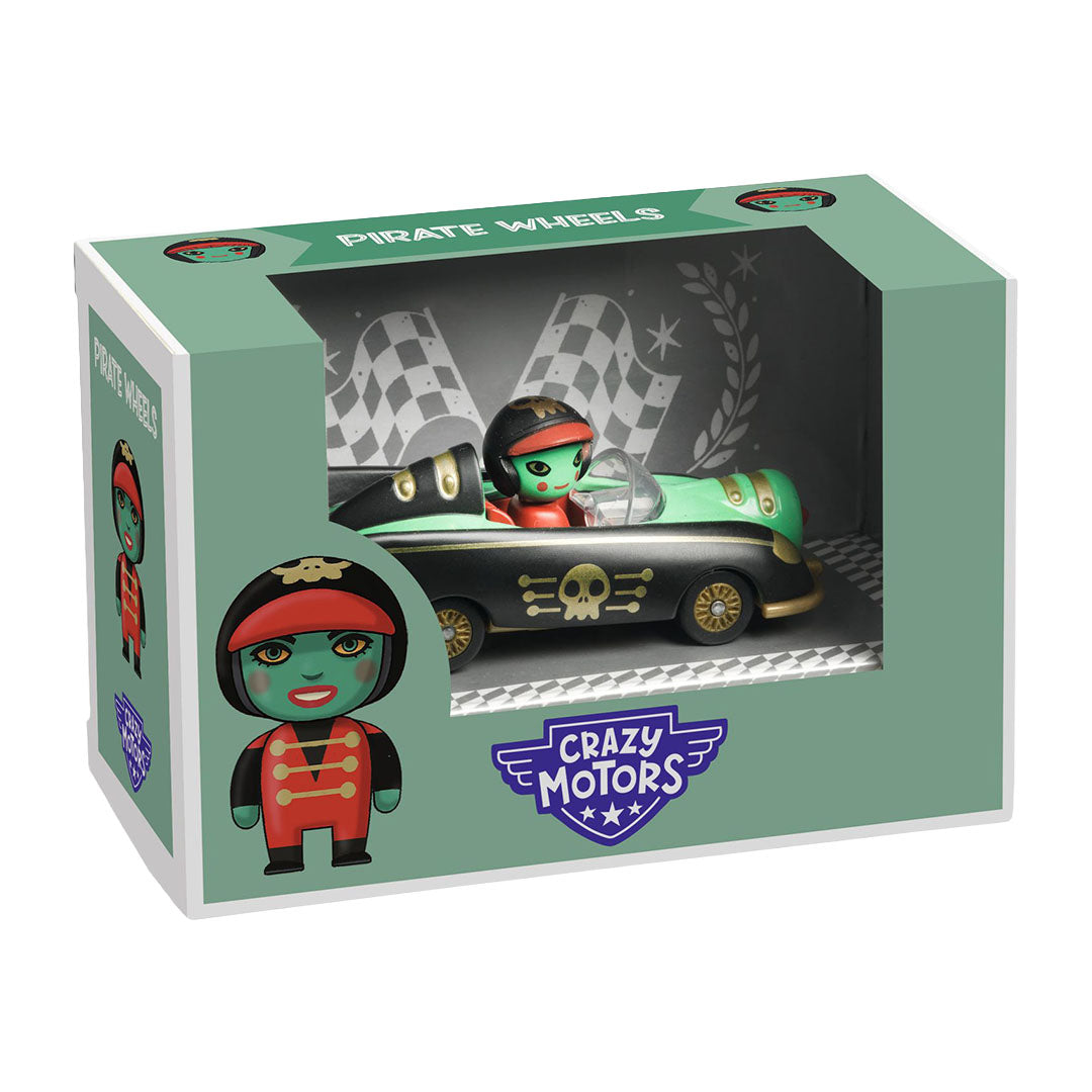 djeco voiture crazy motors - pirate wheels
