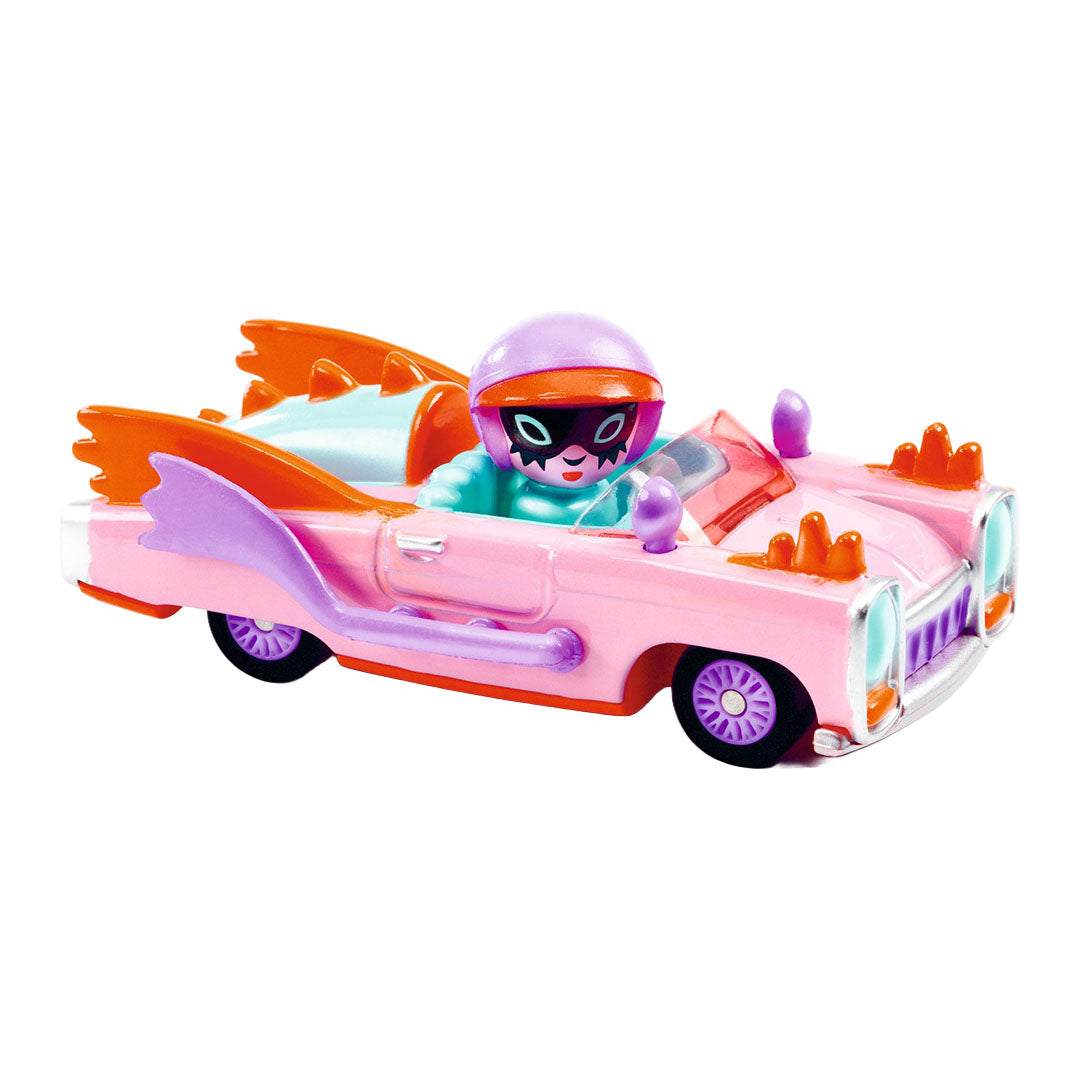 djeco voiture crazy motors pink lady