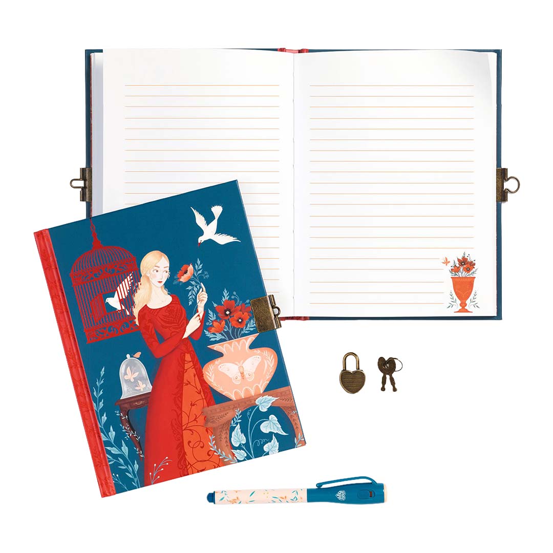 djeco dagboek magische pen - lisa | DD03615 | 2