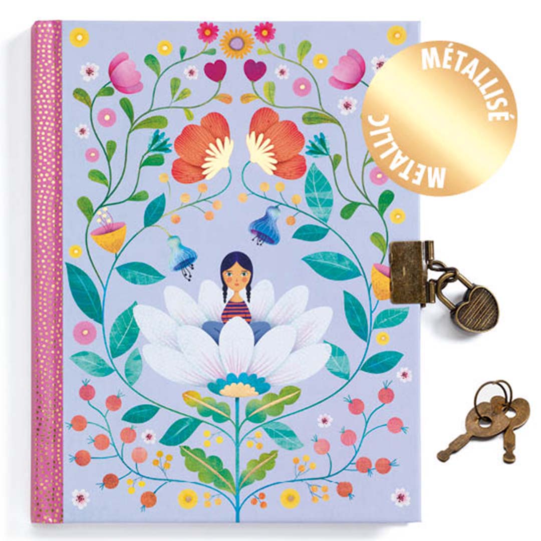 djeco dagboek met slot - marie | DD03616 | 2