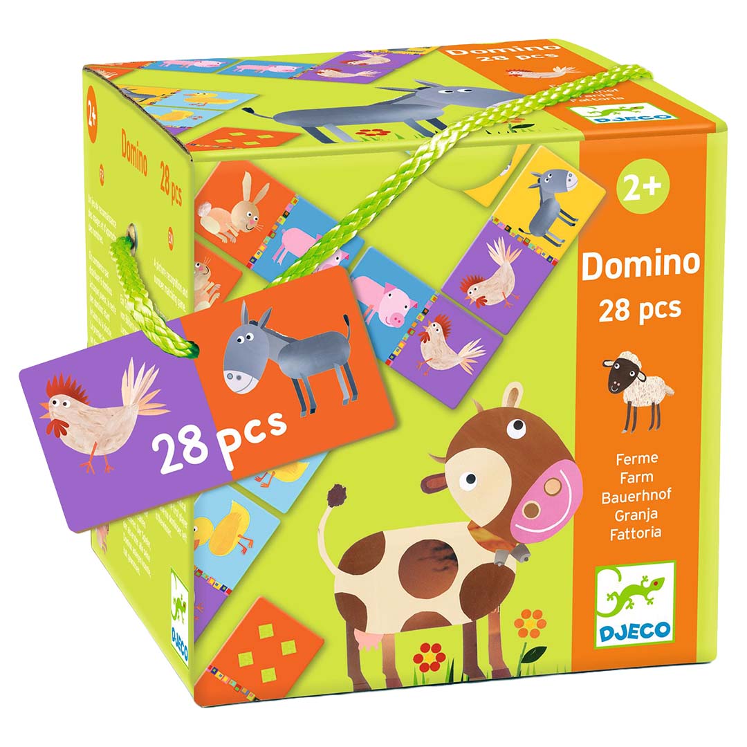 djeco jeu de dominos ferme