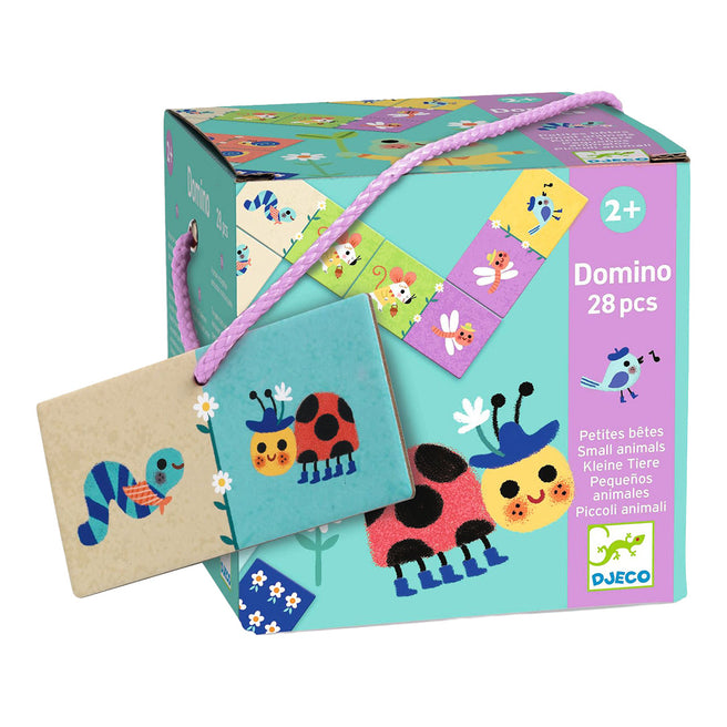 djeco dominospel kleine dieren | DJ08255 | 0