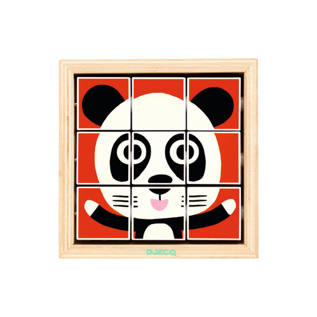 djeco draaipuzzel touranimo - 9st