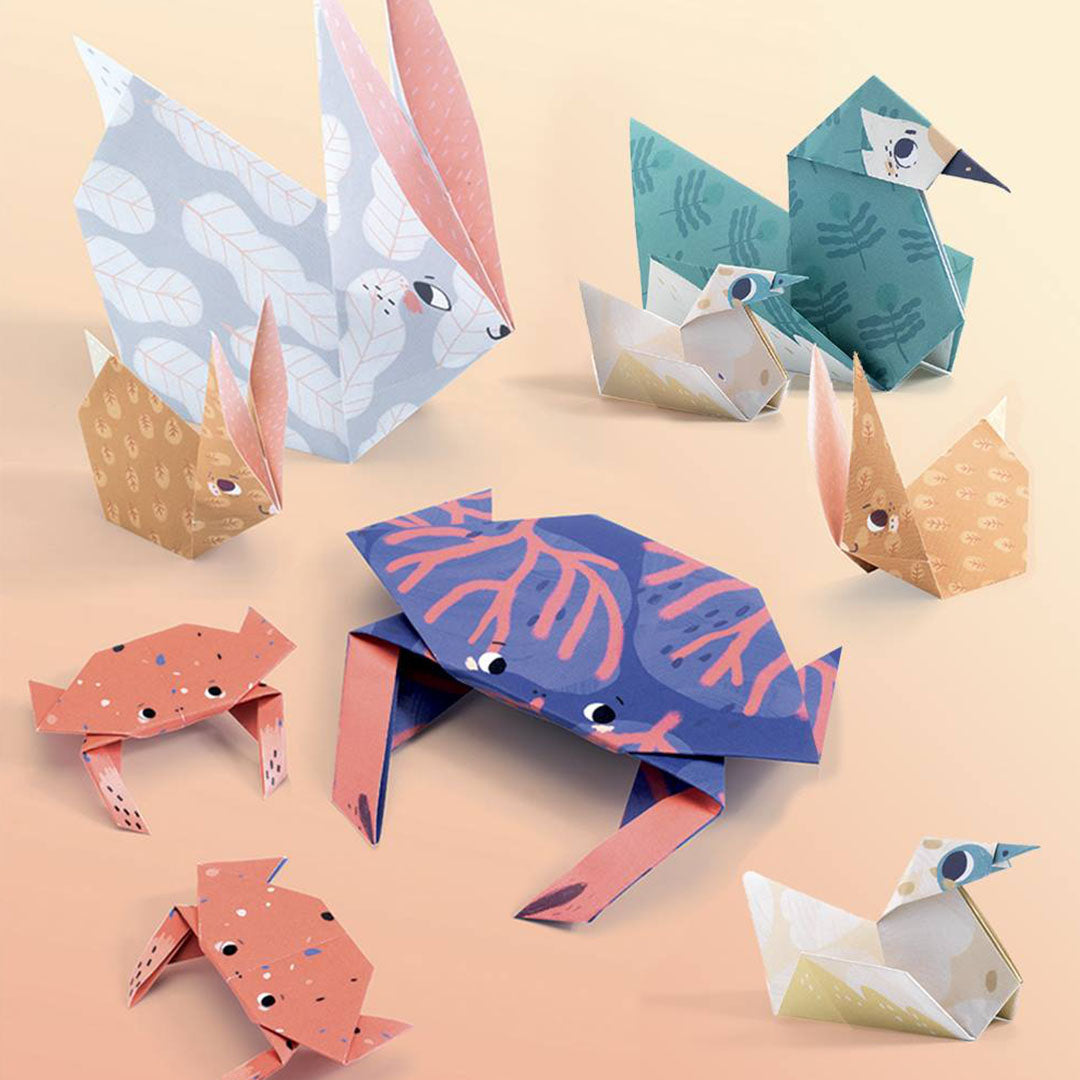 djeco origami facile - famille