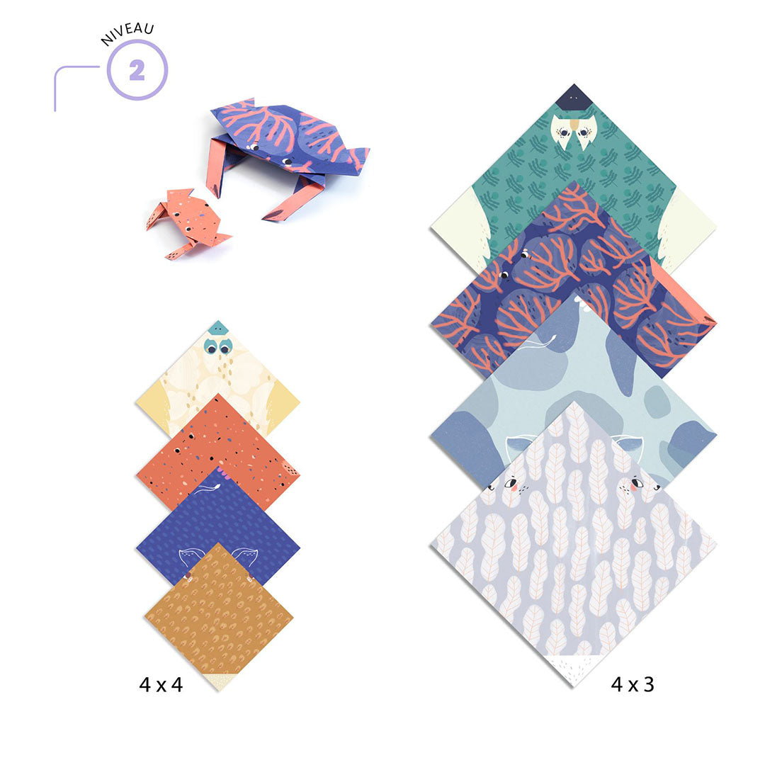 djeco origami facile - famille