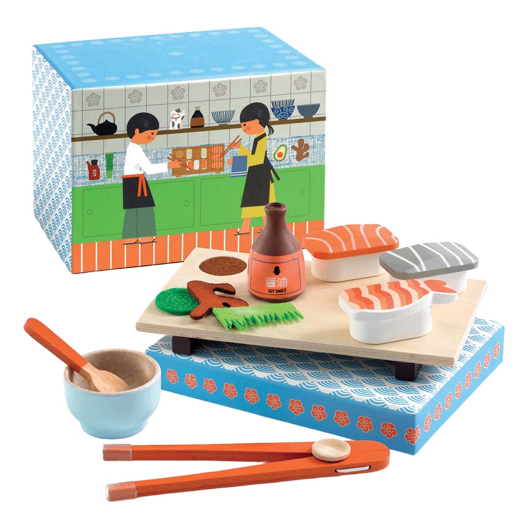 djeco eet speelset japan - 13-delig | DJ05552 | 0
