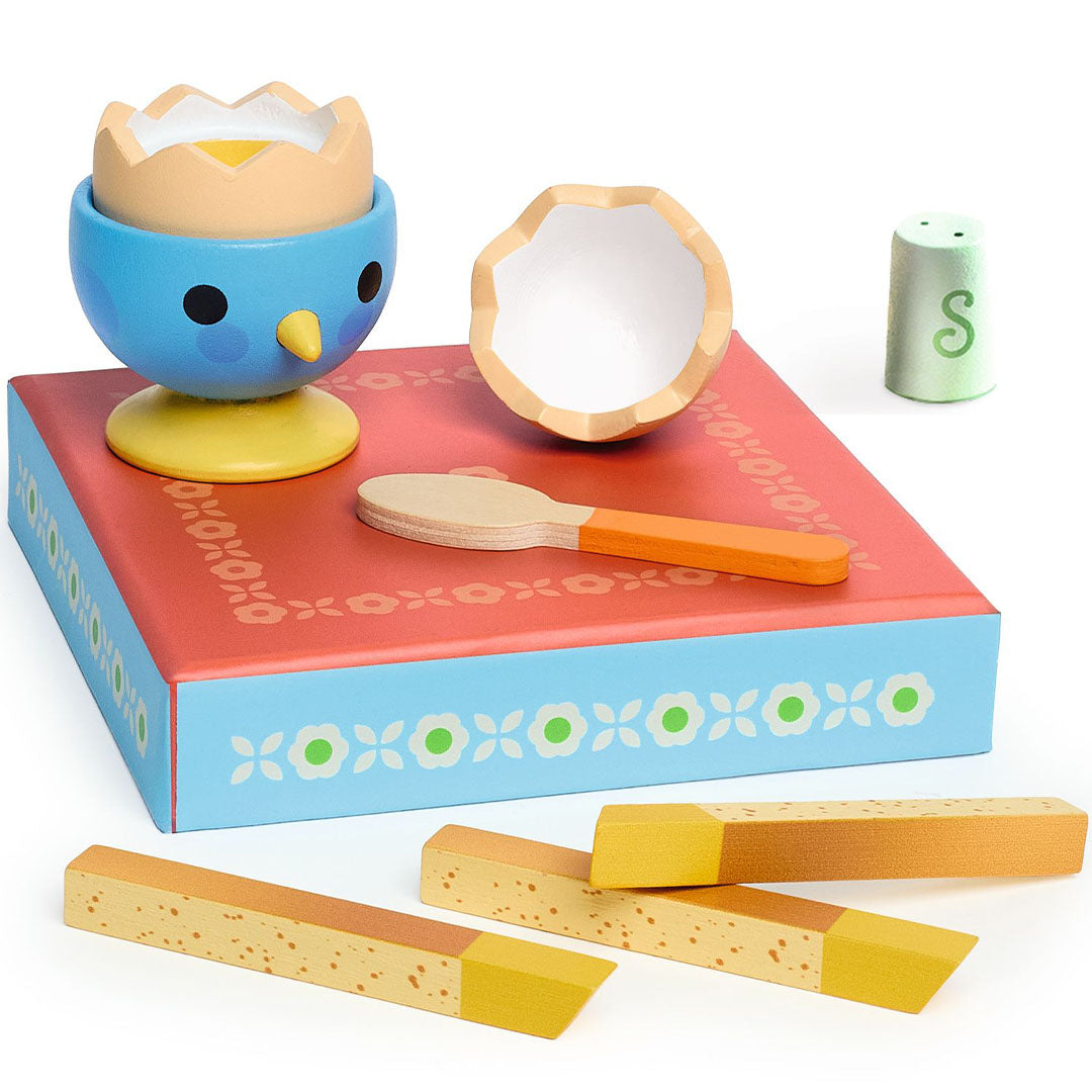 djeco ei speelset boiled egg - 8-delig | DJ05542 |