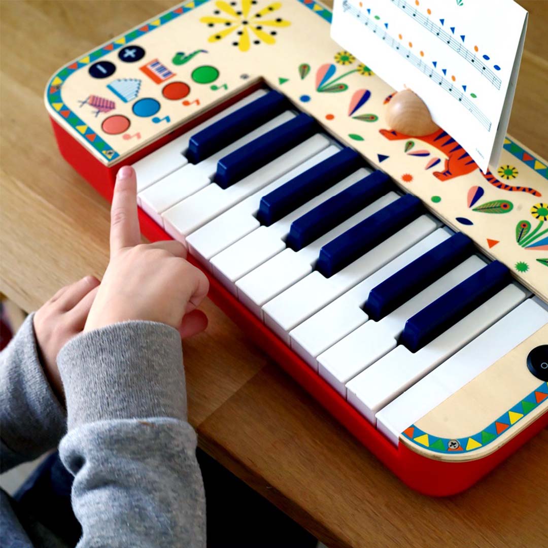 djeco clavier électrique animambo