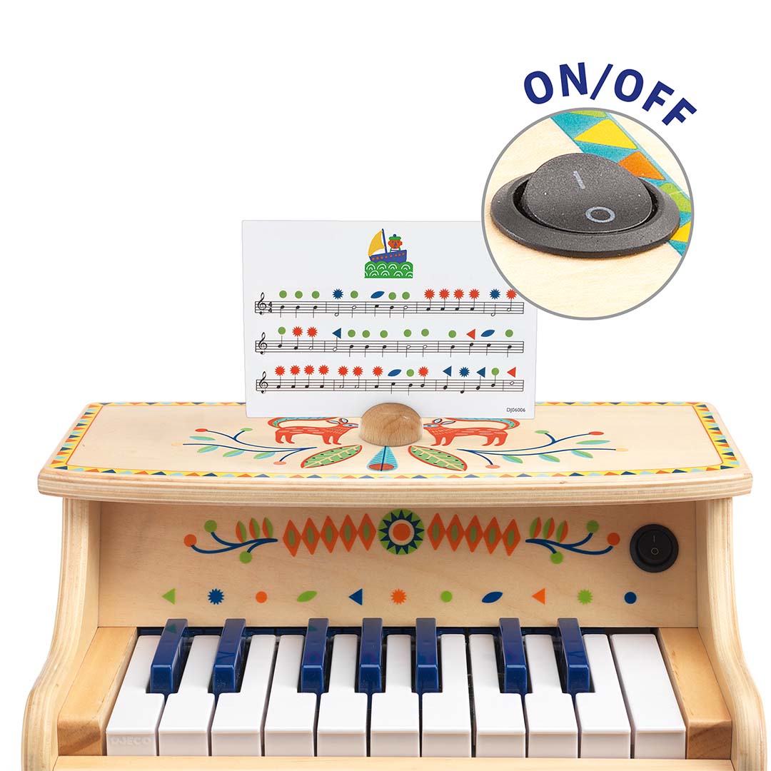 djeco elektronische piano animambo | DJ06006 | 1