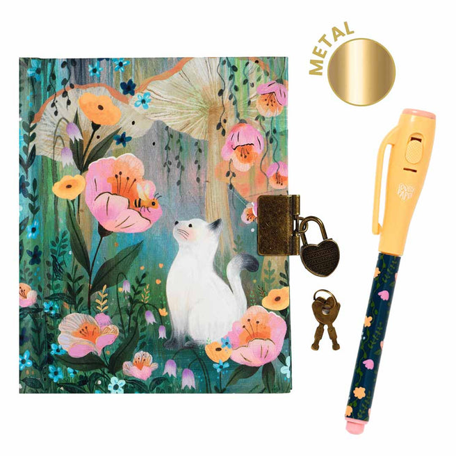 djeco carnet secret avec stylo magique - kendra