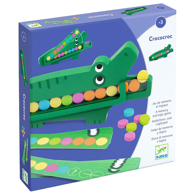 djeco jeu de mémoire crococroc