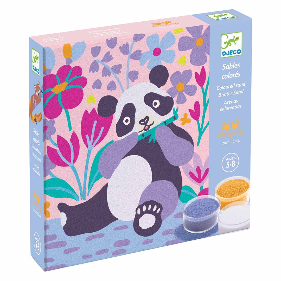 djeco gekleurd zand - fluwelen pootjes | DJ08698 | 0