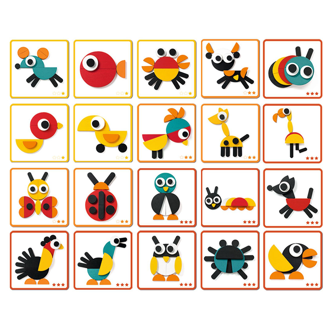 djeco géoanimo blocks | DJ06432 | 2