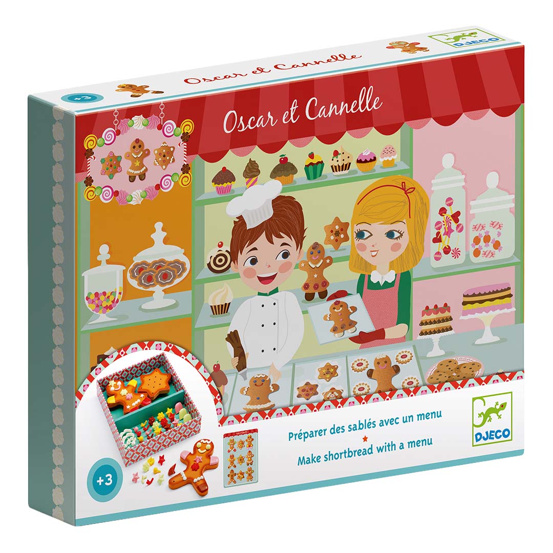 djeco gingerbread oscar en cannelle | DJ06516 | 2