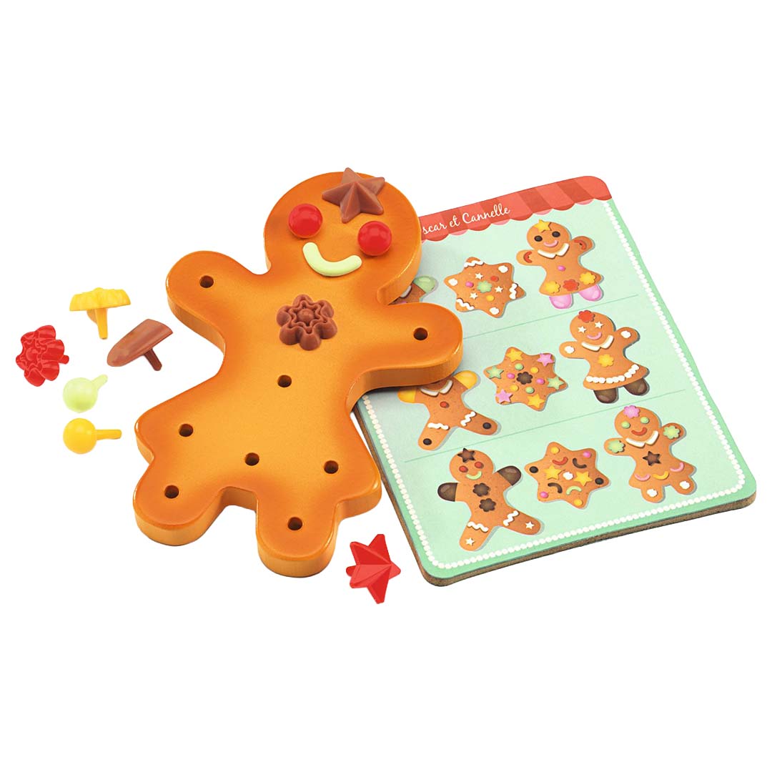 djeco gingerbread oscar en cannelle | DJ06516 | 3
