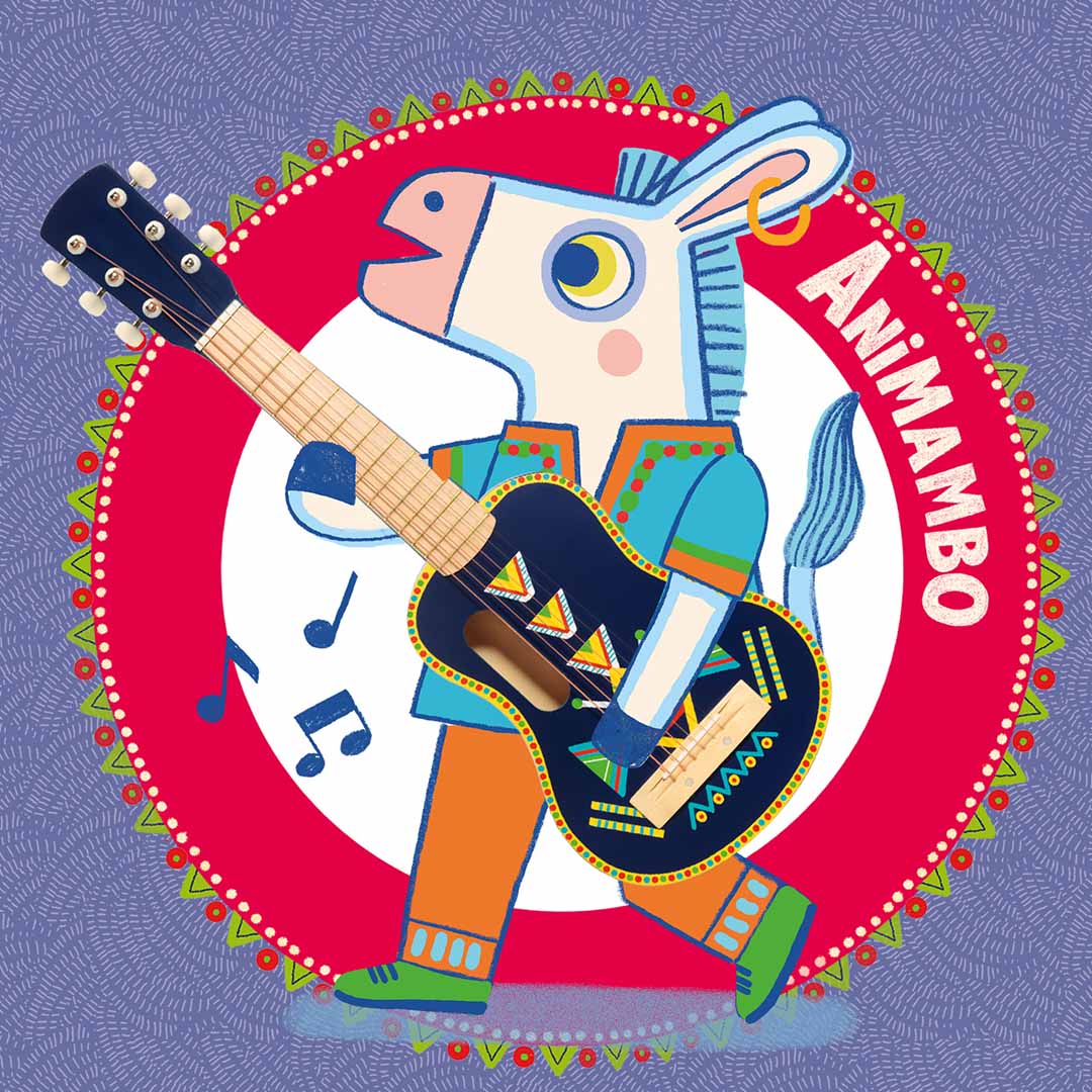 djeco guitare animambo - grande