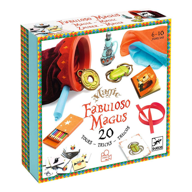 djeco coffret de magie fabuloso magus