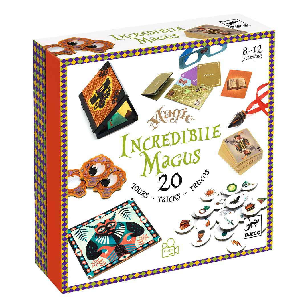 djeco coffret de magie incredibile magus