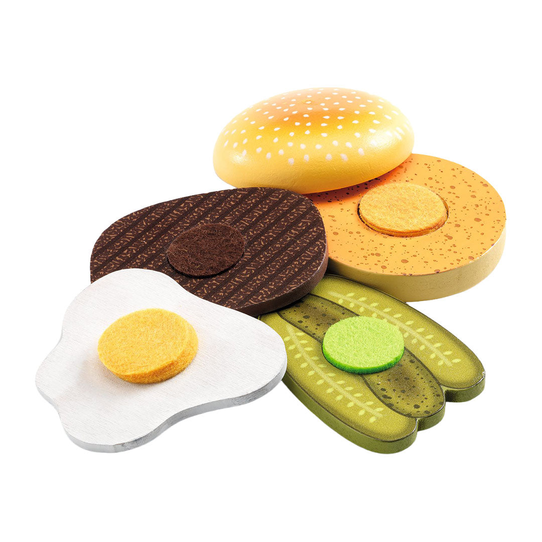 djeco hamburgerkraam van kelly en johnny | DJ05505 | 4
