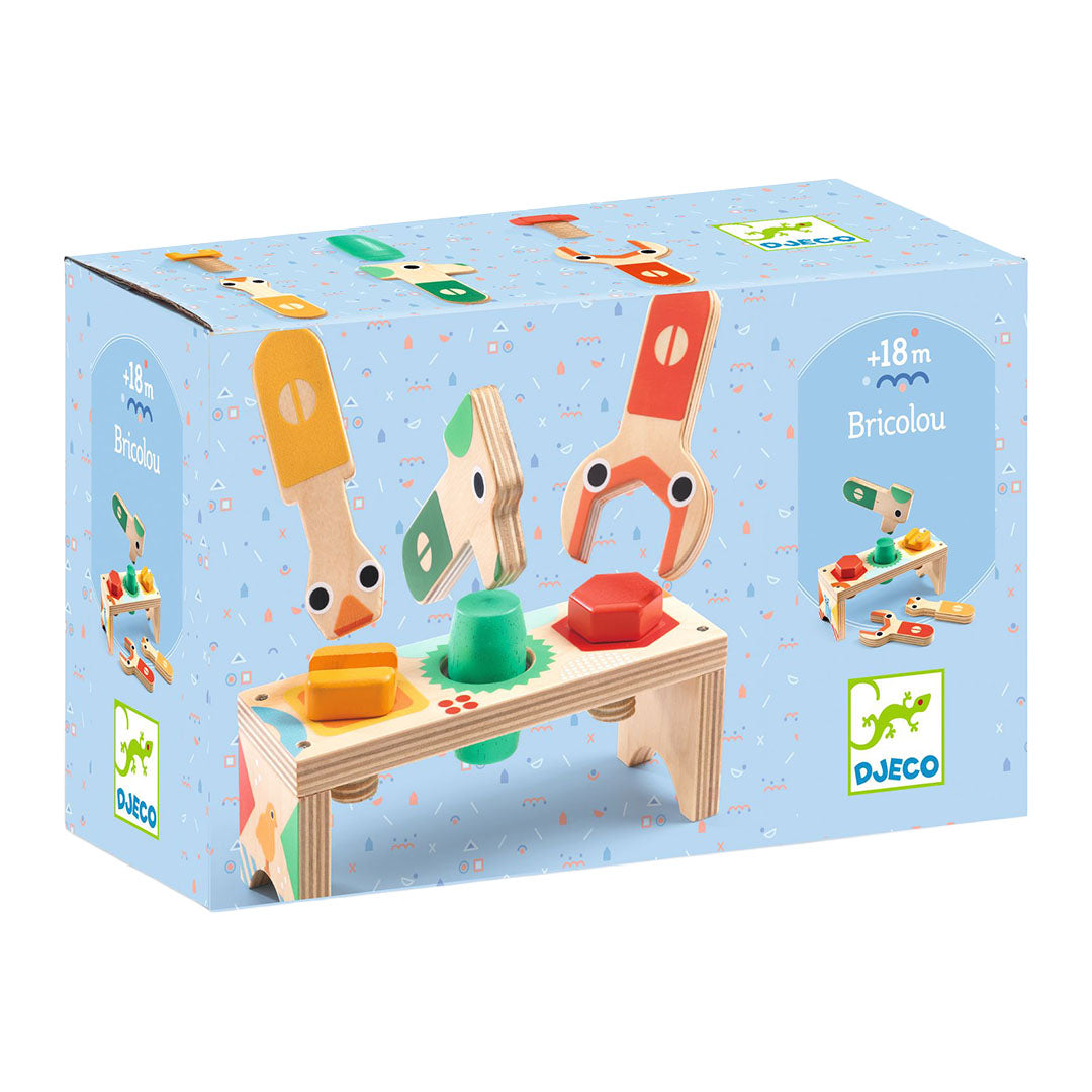 djeco établi en bois bricolou