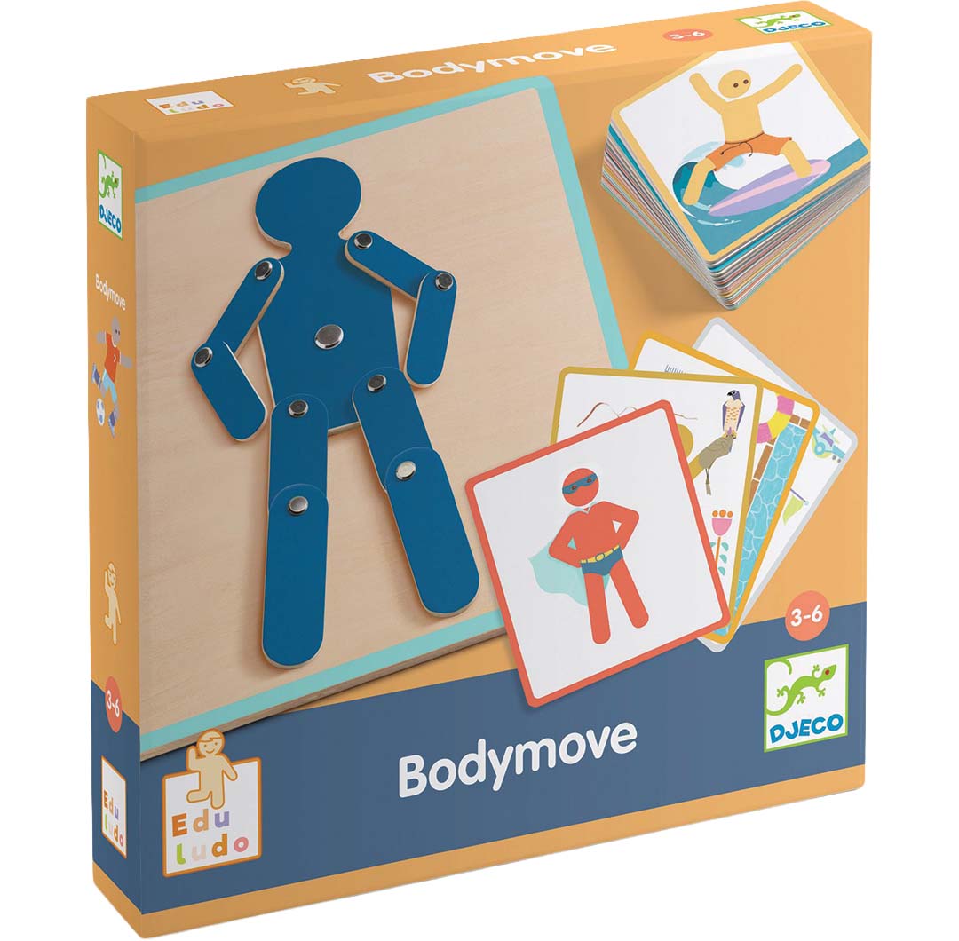djeco jeu de cartes bodymove