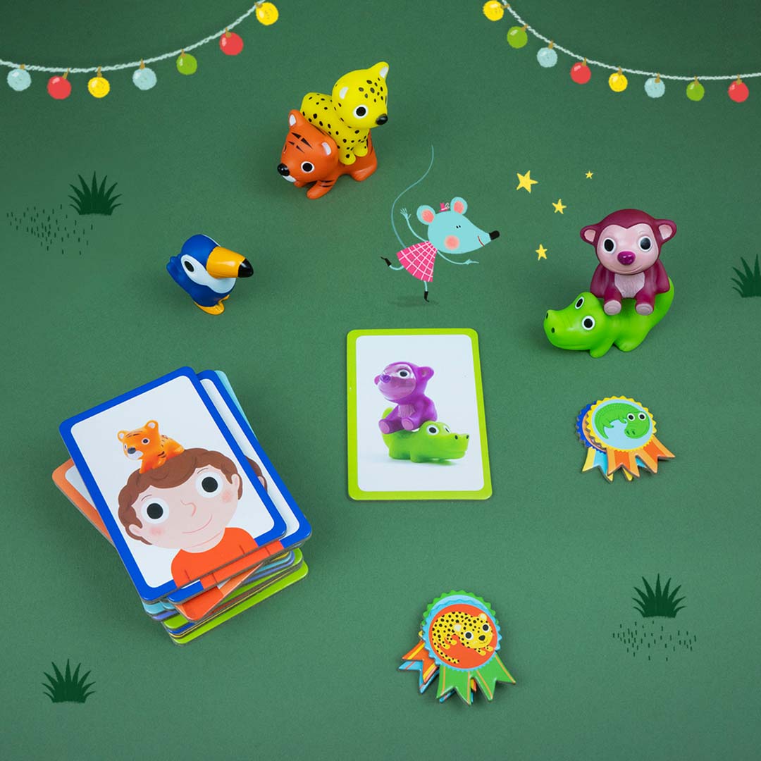 djeco kaartspel little action - met diertjes en medailles | DJ08557 | 2