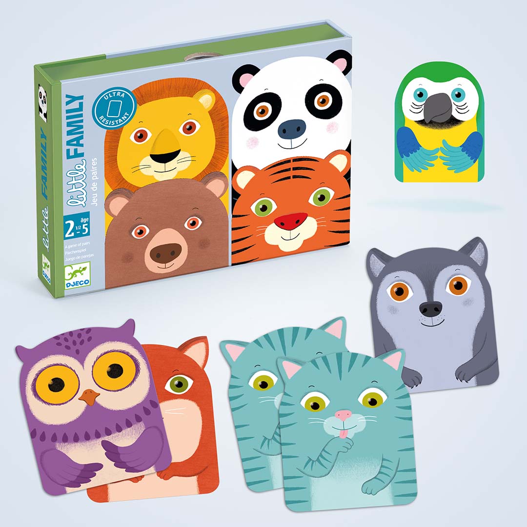 djeco kaartspel little family | DJ05062 | 2