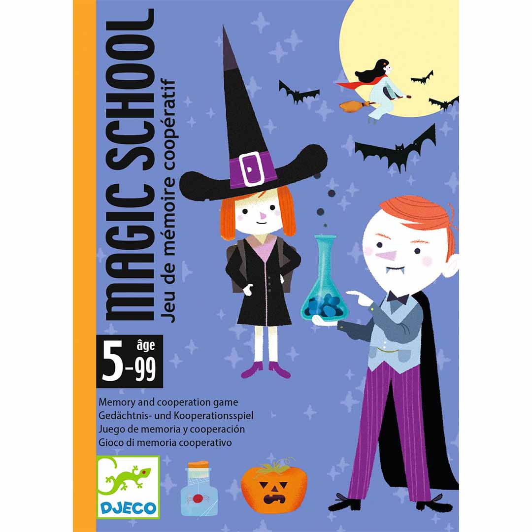 djeco jeu de cartes magic school