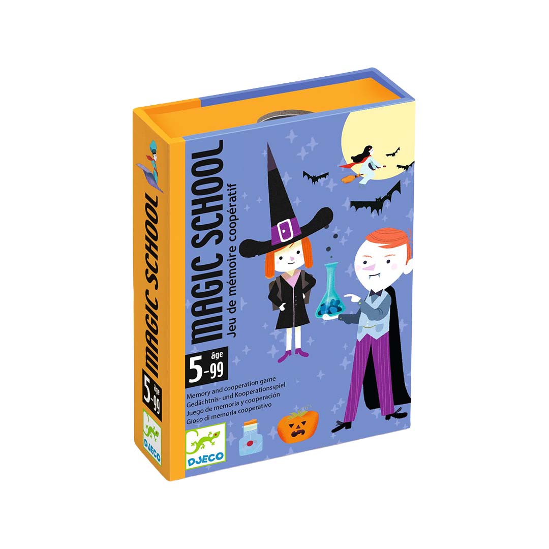 djeco jeu de cartes magic school