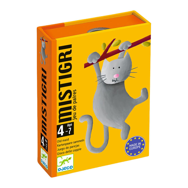 djeco kaartspel mistigri - combinatiespel