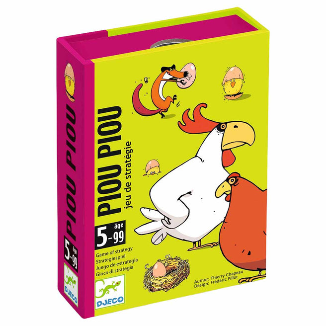 djeco jeu de cartes piou piou - jeu de stratégie