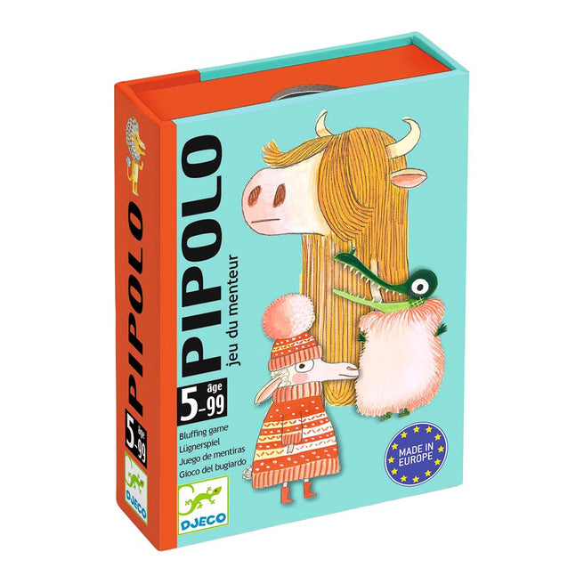 djeco jeu de cartes pipolo - jeu de bluff