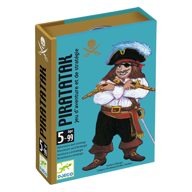 djeco jeu de cartes piratatak - jeu de stratégie